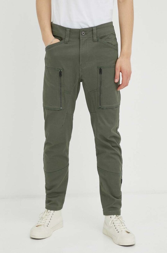 G-Star Raw pantaloni panza verde D21975.C105