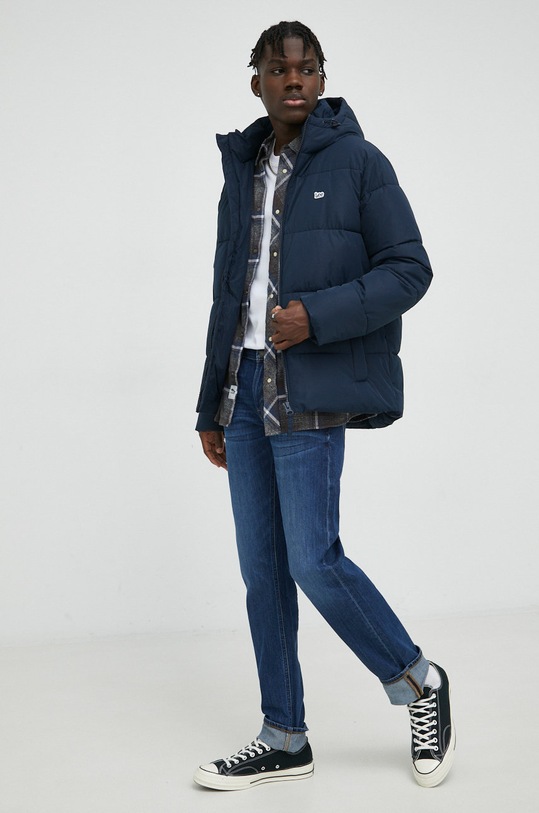 Lee jeansy Daren Zip Fly Sea Salt Worn L707PXEI granatowy AW22