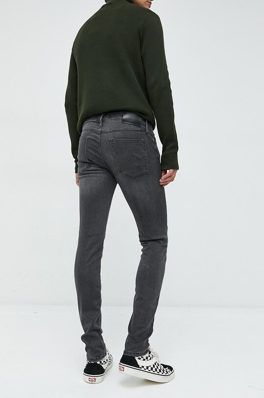 Odzież Jack & Jones jeansy Liam 12217081.BlackDenim czarny