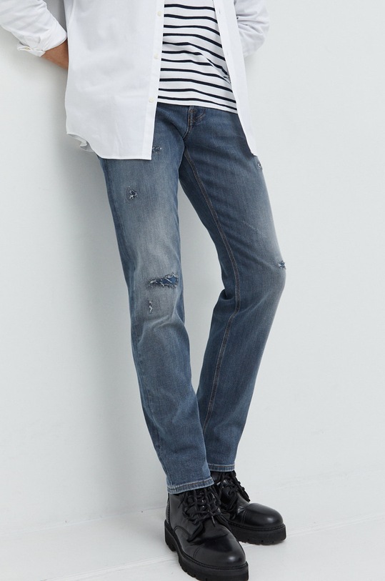 Džíny Jack & Jones Jjimike námořnická modř 12217123.BlueDenim