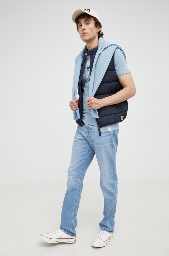 Lee jeansy West Worn New Hill L70WMWIR niebieski AW22
