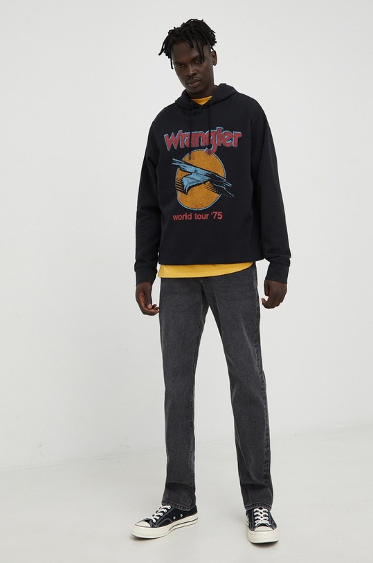 Lee farmer West Worn In Charcoal L70WORFX szürke AW22