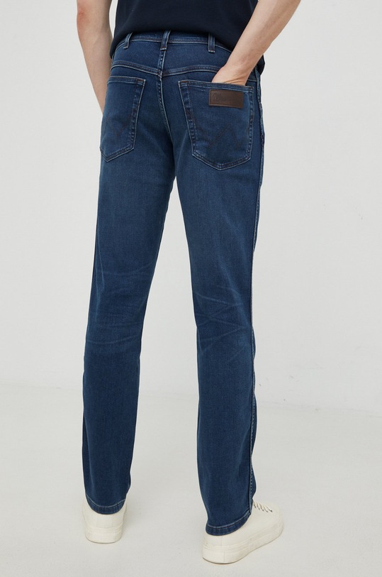 Odzież Wrangler jeansy Texas Slim Silkyway W12SCV39X granatowy
