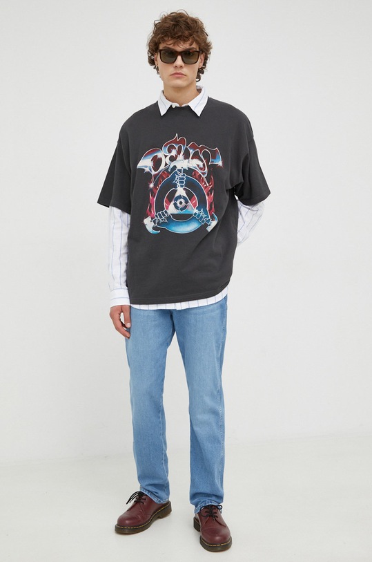 Wrangler jeansy Frontier This Time W16VJX21E niebieski AW22