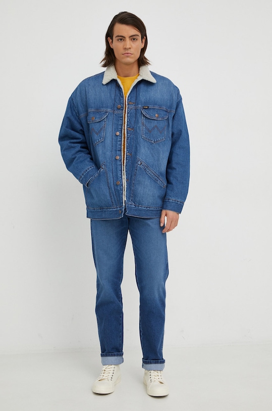 Wrangler jeansy W16VU823O niebieski AW22