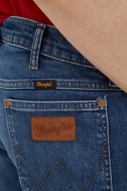 Τζιν παντελόνι Wrangler Larston Dark Indigo σκούρο μπλε W18S59X1E