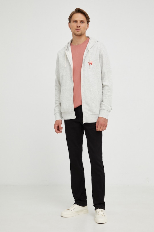 Wrangler jeansi Texas Slim Black Valley negru W12SHP19A