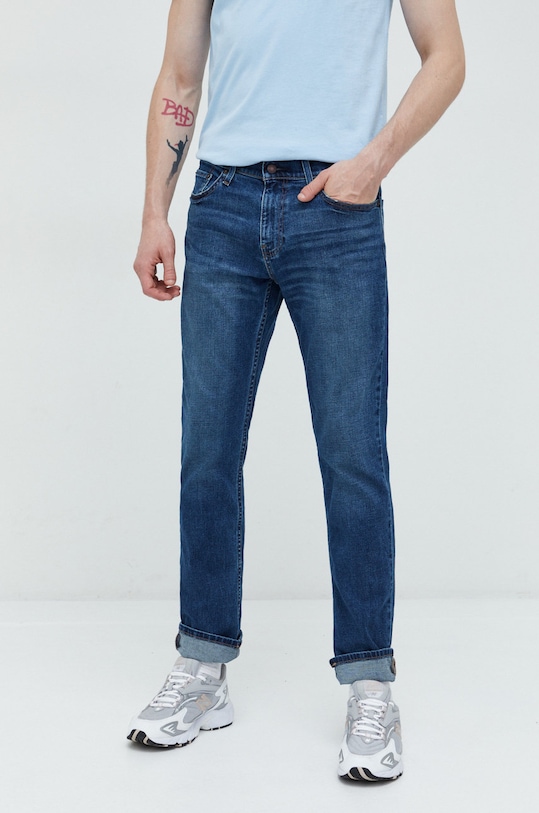 Дънки Hollister Co. тъмносин KI331.2134.276