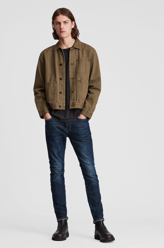 Îmbrăcăminte AllSaints jeansi ME064W bleumarin