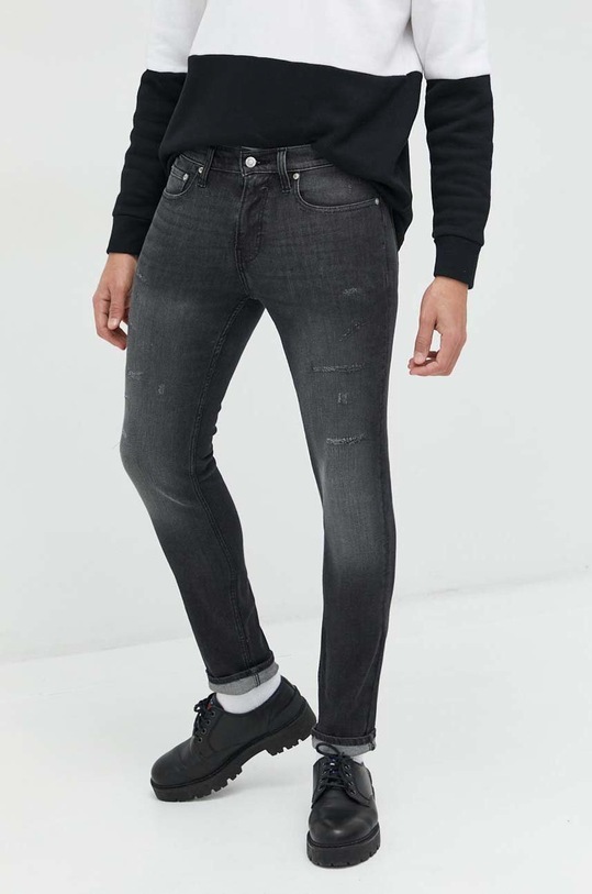 Дънки Hollister Co. сив KI331.2042.281