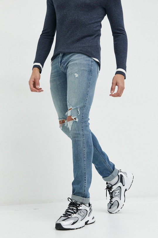 Hollister Co. jeansy KI331.2073.279 niebieski AW22
