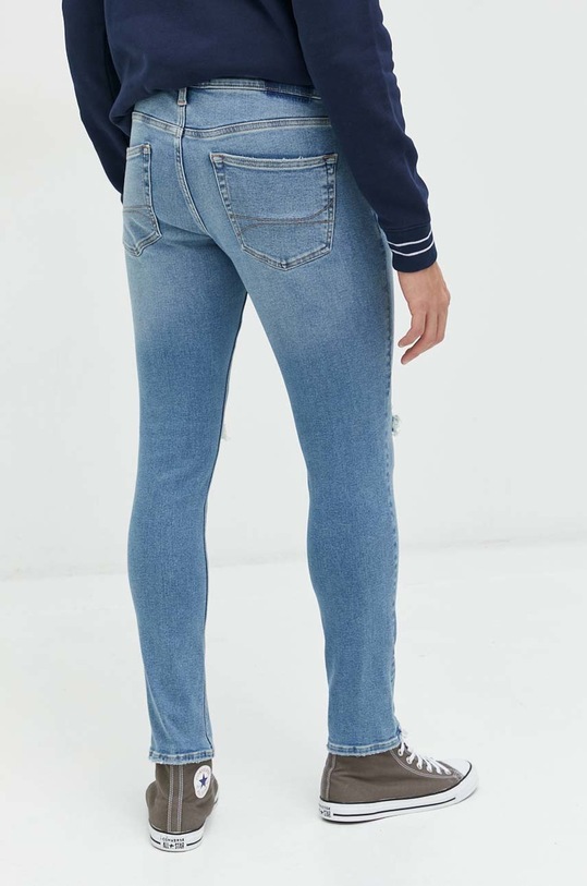 Odzież Hollister Co. jeansy Advanced Stretch KI331.2136.279 niebieski