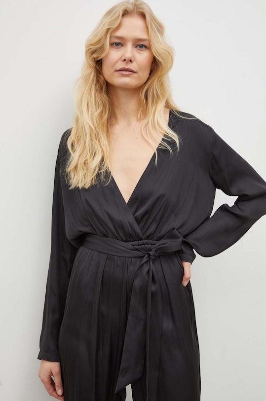 The Kooples salopeta negru FCOM25008K