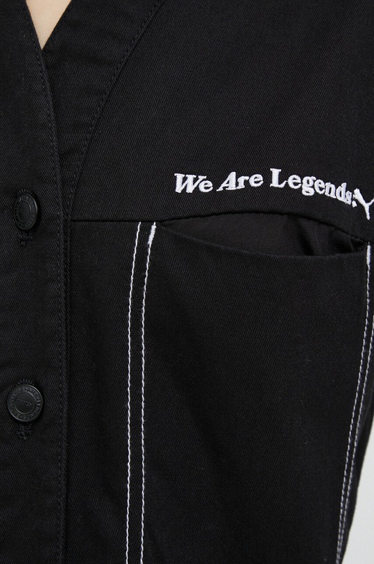 Джинсовый комбинезон Puma 536314 чёрный