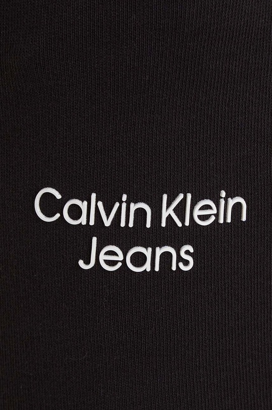 Detské tepláky Calvin Klein Jeans čierna IB0IB01282.9BYY