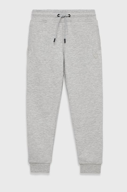 Guess spodnie dresowe dziecięce melanż szary L2YQ46.KAIJ1