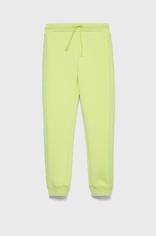 Detské tepláky Guess s elastanom zelená L2BQ11.FL03S
