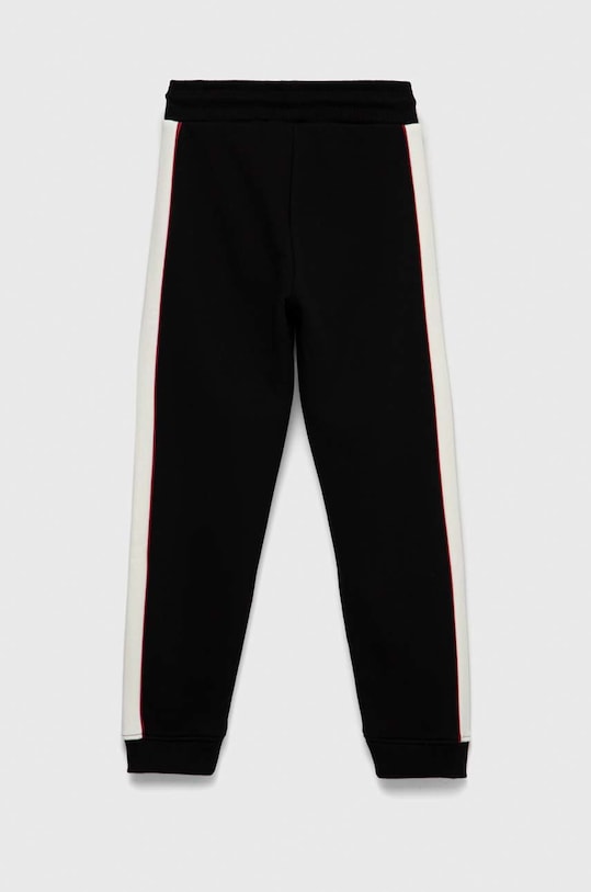 Guess spodnie dresowe dziecięce L2BQ19.KBGQ2 czarny AW22