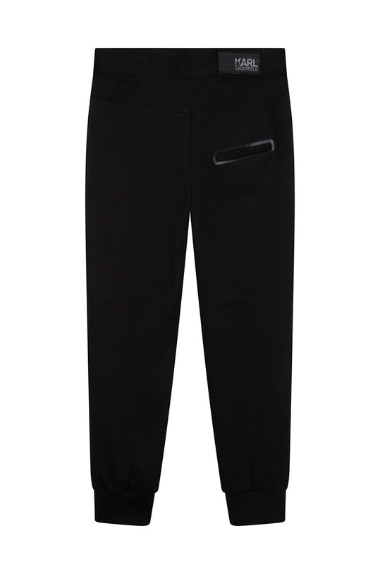 Karl Lagerfeld spodnie dziecięce Z24141.162.174 czarny AW22