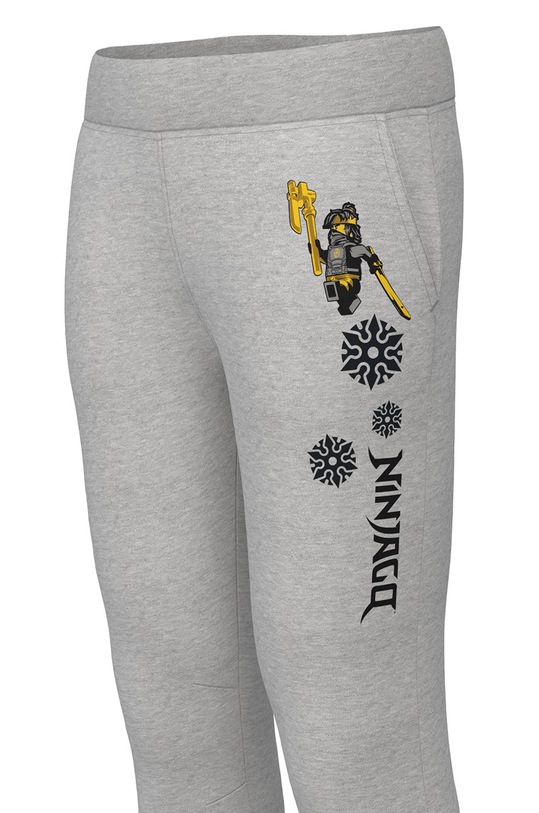 Băieți Lego Wear pantaloni de trening din bumbac pentru copii 12010590 gri
