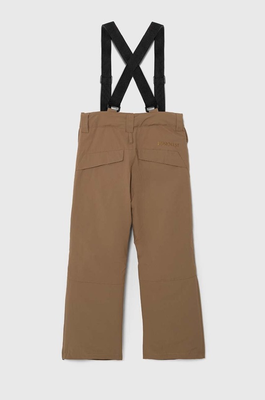 Protest spodnie narciarskie dziecięce 4810200 brązowy AW24