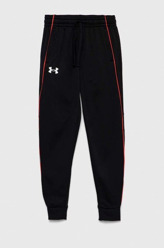 Dětské tepláky Under Armour pletenina černá 1366369