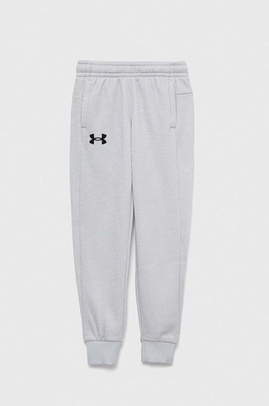 Under Armour pantaloni de trening pentru copii tricotaj gri 1373543