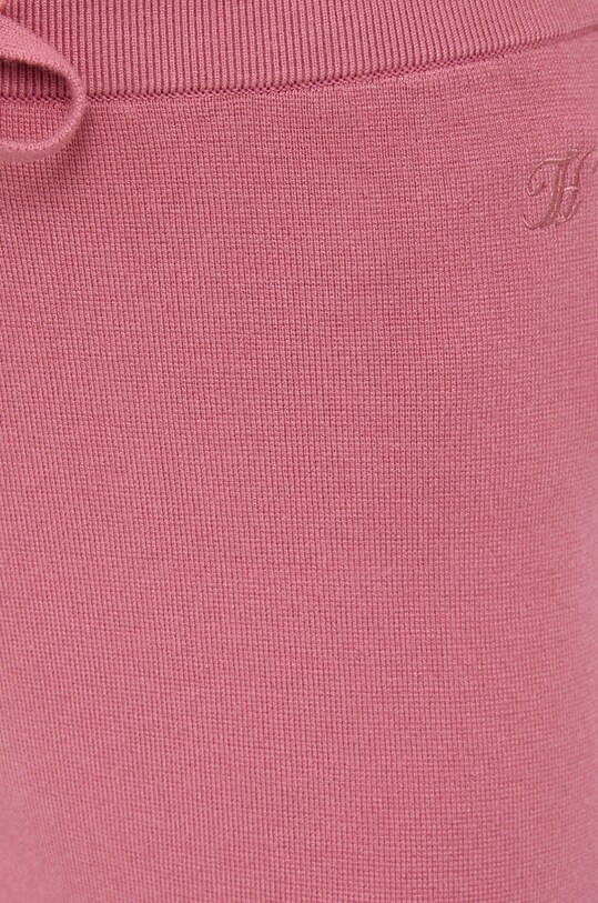 Παντελόνι Tommy Hilfiger ροζ WW0WW35271.9BYY