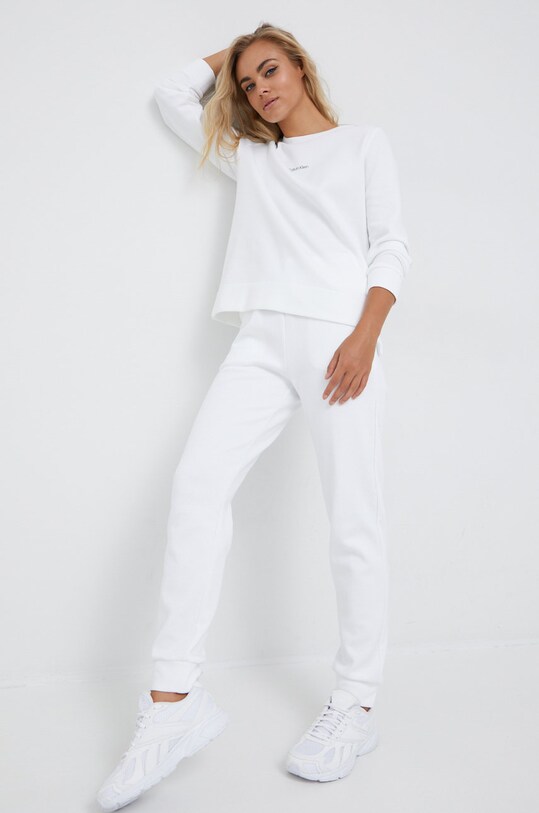Tepláky Calvin Klein K20K204424.9BYY biela AW23