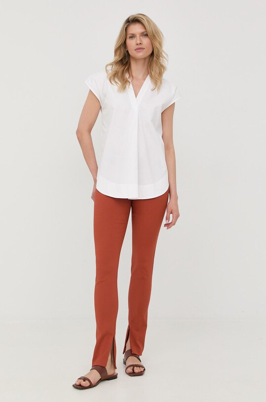 Tiger Of Sweden pantaloni S69302059 portocaliu AW22
