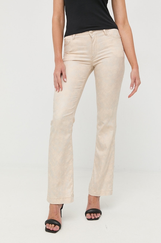 Παντελόνι Guess W2YA58.WEQ53 μπεζ AW22