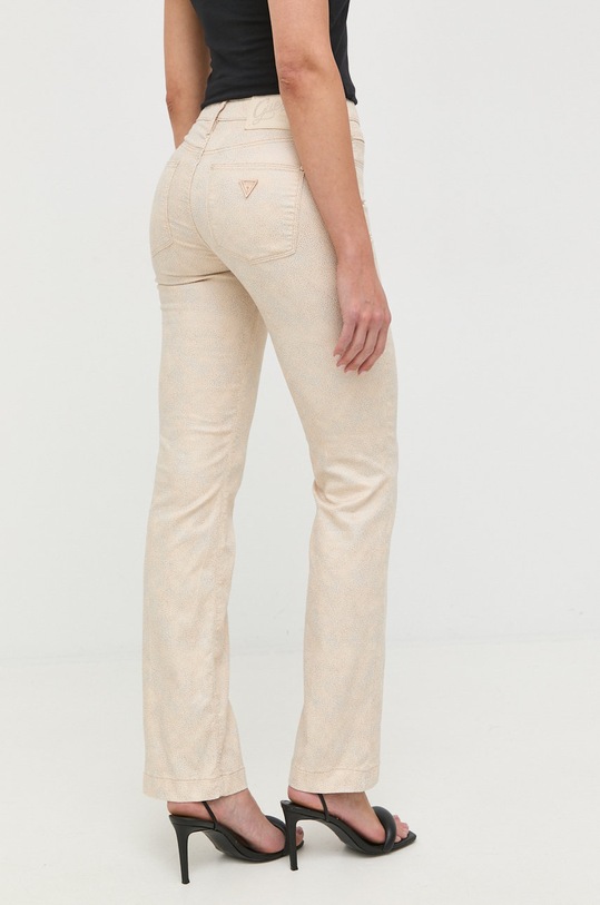 Ρούχα Παντελόνι Guess W2YA58.WEQ53 μπεζ