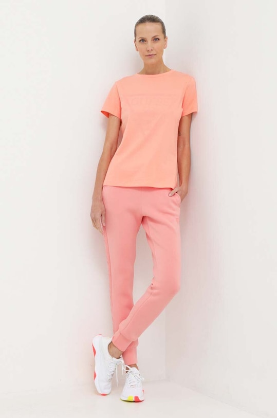 Спортен панталон Guess ALLIE V2YB18.K7UW2 розов AW25