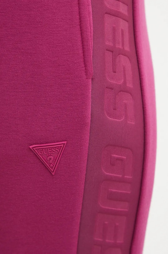 Guess pantaloni della tuta ALLIE rosa V2YB18.K7UW2