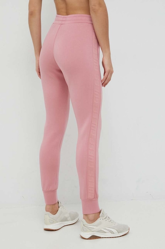 Odzież Guess spodnie dresowe ALLIE V2YB18.K7UW2 różowy
