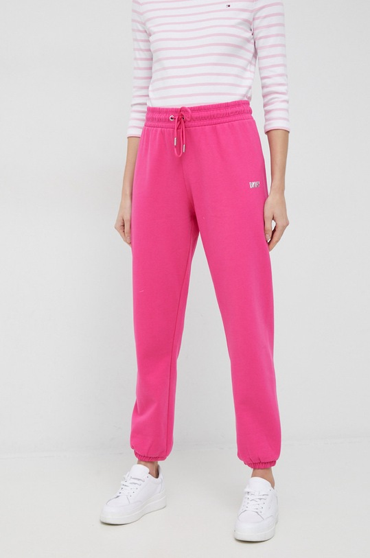 Tepláky Dkny pletenina růžová DP2P3114