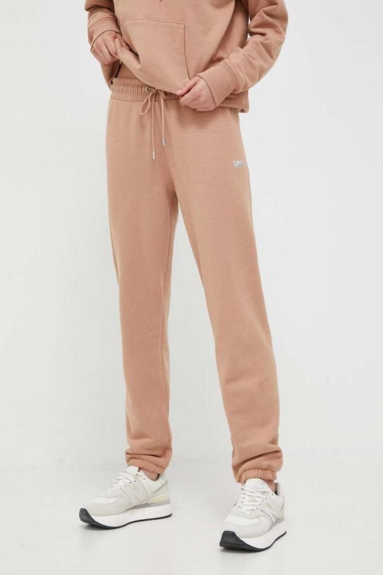 Спортивні штани Dkny трикотаж коричневий DP2P3114