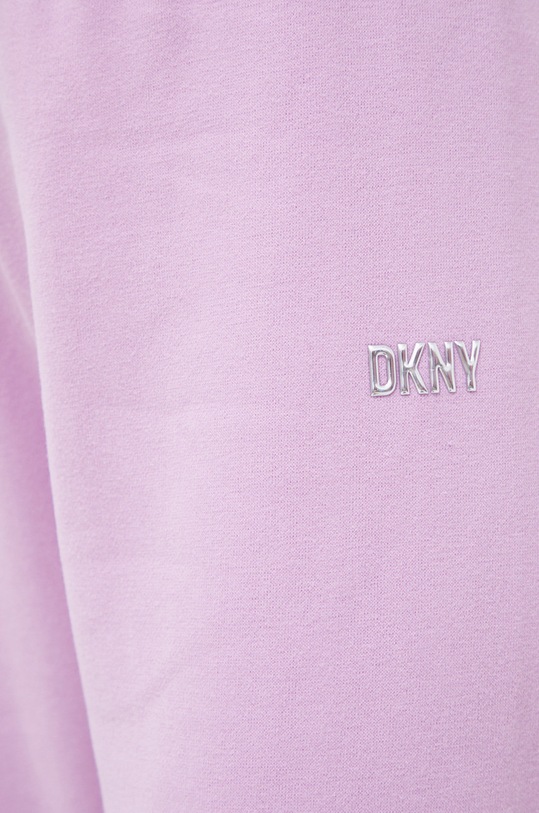 Dkny spodnie dresowe fioletowy DP2P3114