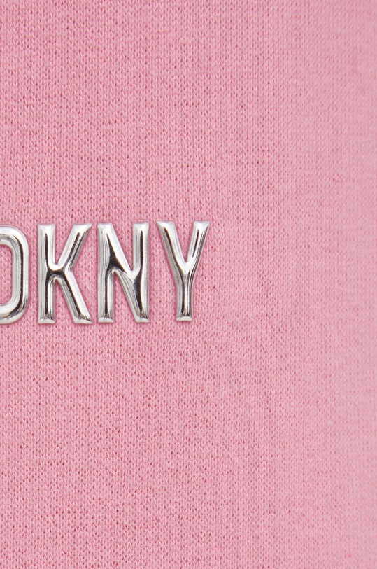 Dkny spodnie dresowe różowy DP2P3114