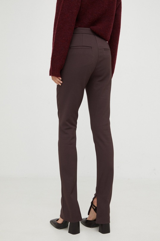 Odzież Tiger Of Sweden spodnie S69302064 bordowy