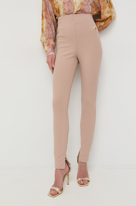 Marciano Guess spodnie z elastanem beżowy 2YGB05.6869Z