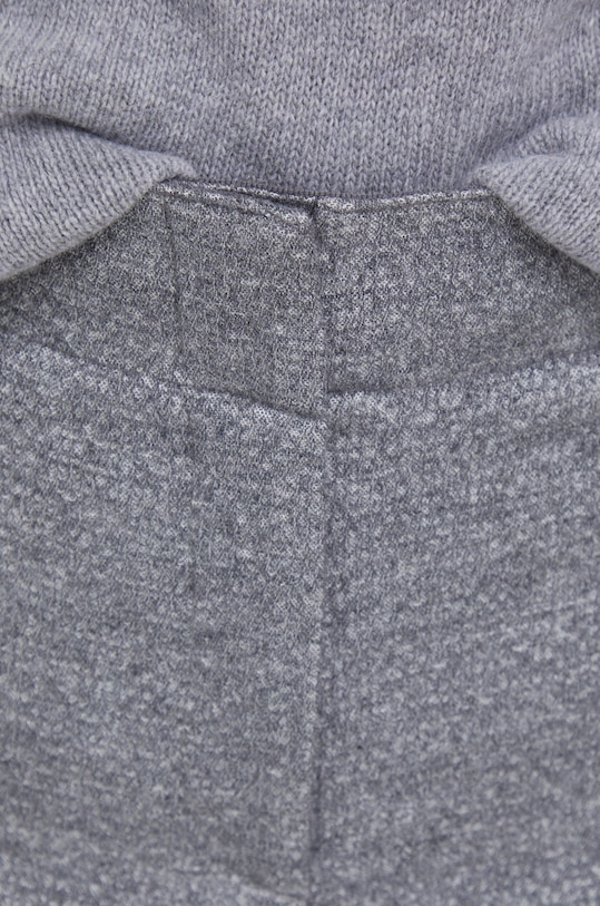 Emporio Armani spodnie z domieszką wełny szary H3NP23.C2106