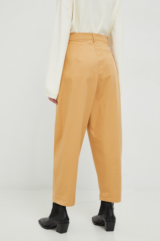 Odzież Patrizia Pepe spodnie 8P0446.A403 beżowy
