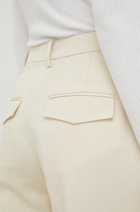 Панталони Samsoe Samsoe F22200067 бежов