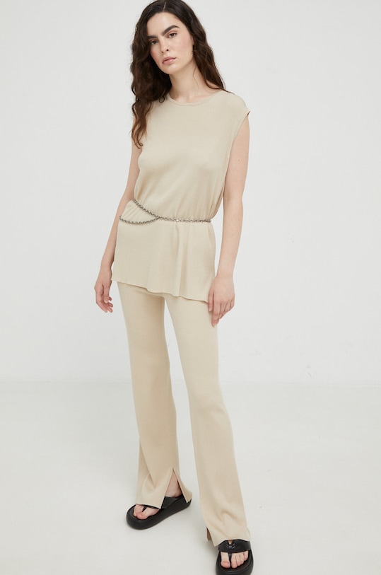 Штани Drykorn 80718.420088 бежевий AW22