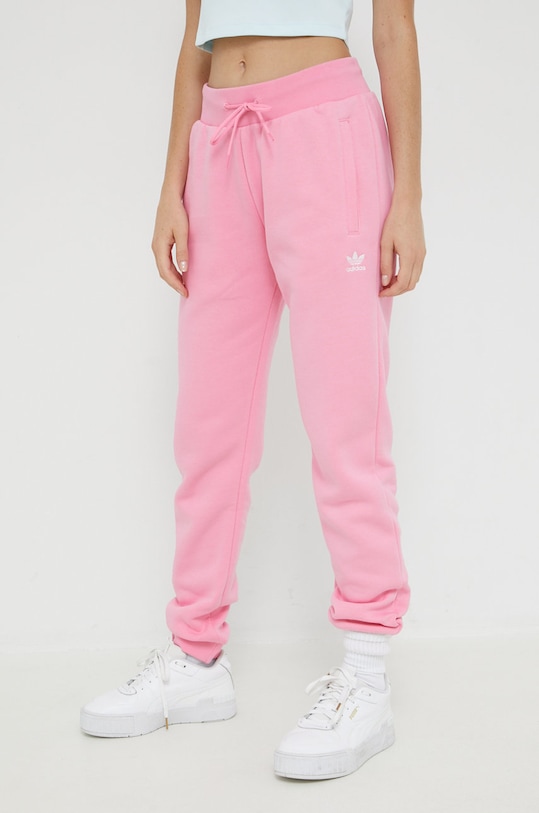 adidas Originals pantaloni de trening HJ7848 roz AW22
