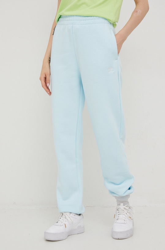 Спортивные штаны adidas Originals трикотаж голубой HJ7860