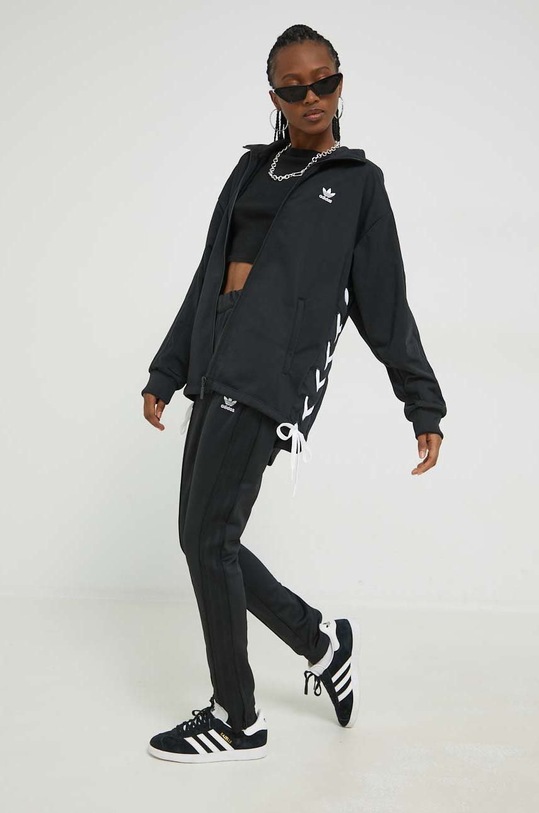 Adidas Originals nadrág HK5082 fekete AW22