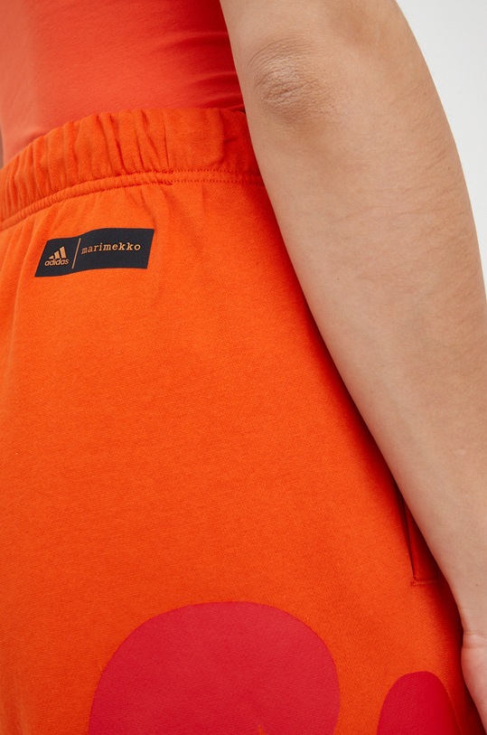 Adidas Performance pantaloni de trening HH8751 portocaliu