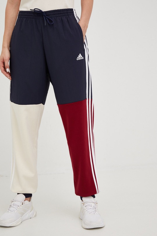 Tepláky adidas pletenina námořnická modř HJ9471